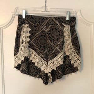 Fun and flirty patterned shorts